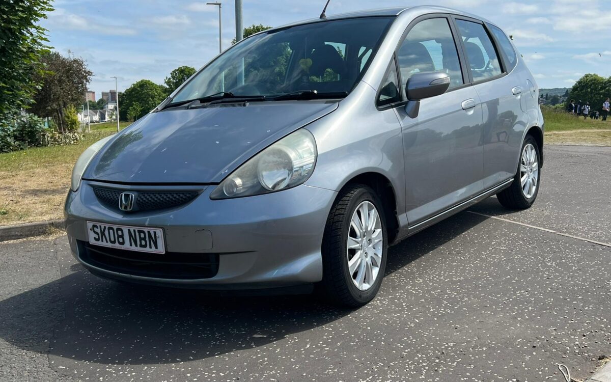 2008 HONDA JAZZ SILVER AAT Motors Glasgow